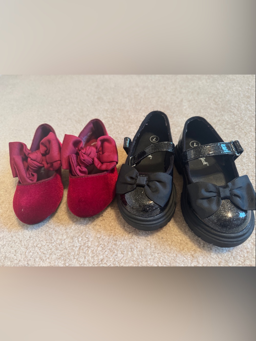 Cat and Jack Mary Jane Dress Shoe bundle